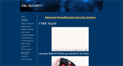 Desktop Screenshot of cmlsecurity.net